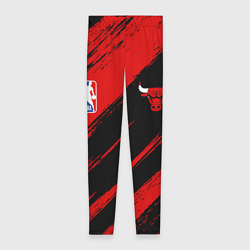 Женские легинсы Chicago Bulls team NBA / 3D-принт – фото 1