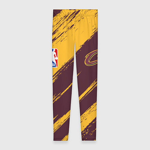 Женские легинсы Кливленд Кавальерс - команда НБА / 3D-принт – фото 1