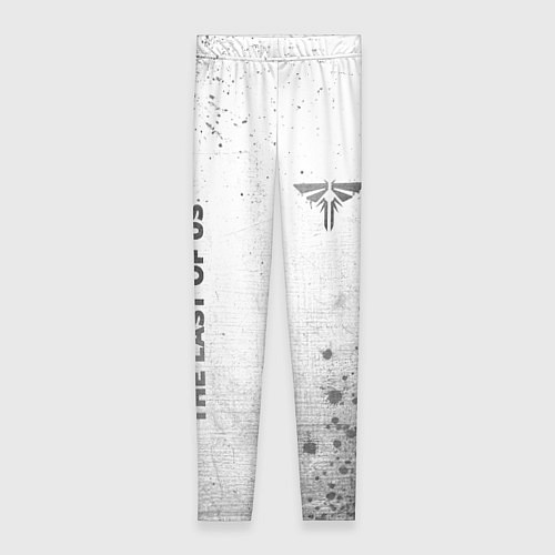 Женские легинсы The Last Of Us - white gradient вертикально / 3D-принт – фото 1
