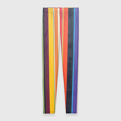 Женские легинсы Разноцветная полоска