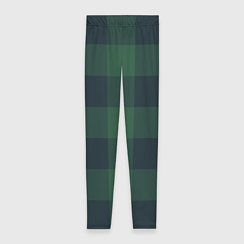Женские легинсы Дождевой лес тартан ирландский / 3D-принт – фото 1