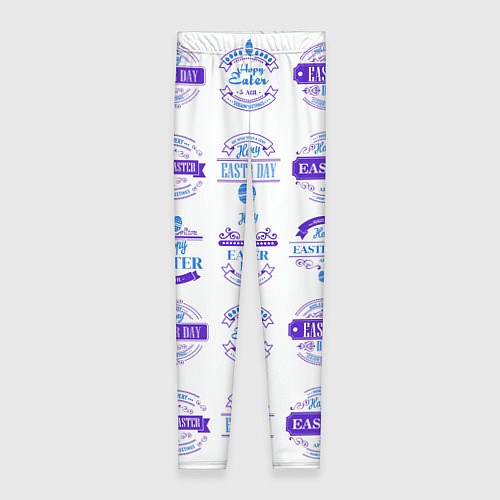 Женские легинсы Easter holidays / 3D-принт – фото 1