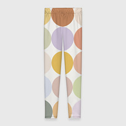 Женские легинсы Цветочный горошек