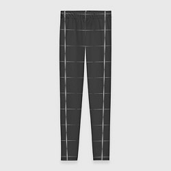 Женские легинсы Color grey white lines