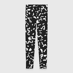 Женские легинсы Черный камуфляж