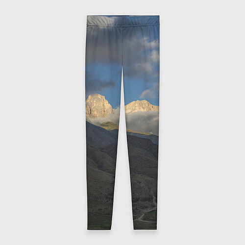 Женские легинсы Массив Метеген / 3D-принт – фото 1