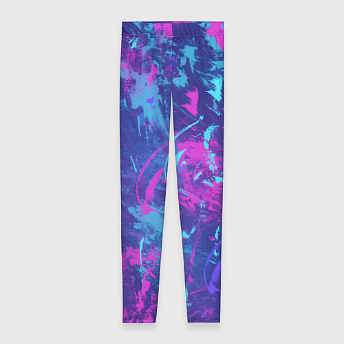Женские легинсы Абстракция / 3D-принт – фото 1