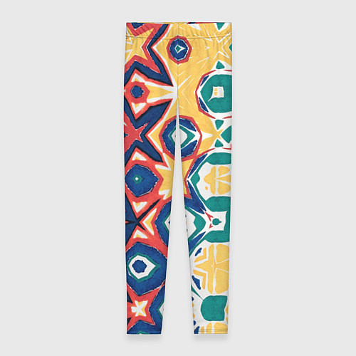 Женские легинсы Метаморфоза цвета и узора / 3D-принт – фото 1