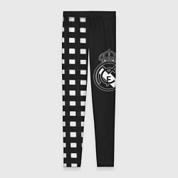 Женские легинсы Real Madrid клетка