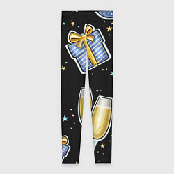 Женские легинсы Новогодний вайб