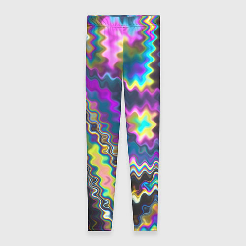 Женские легинсы Абстракция переливы / 3D-принт – фото 1