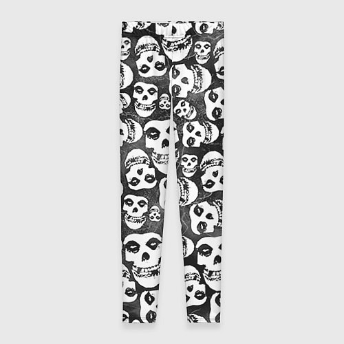 Женские легинсы Misfits Pattern / 3D-принт – фото 1