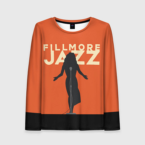 Женский лонгслив Fillmore Jazz / 3D-принт – фото 1