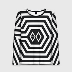 Женский лонгслив EXO Geometry