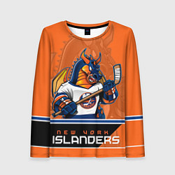 Лонгслив женский New York Islanders, цвет: 3D-принт