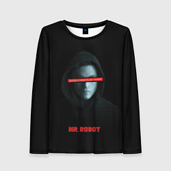 Лонгслив женский Mr Robot, цвет: 3D-принт