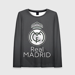 Лонгслив женский Real Madrid, цвет: 3D-принт