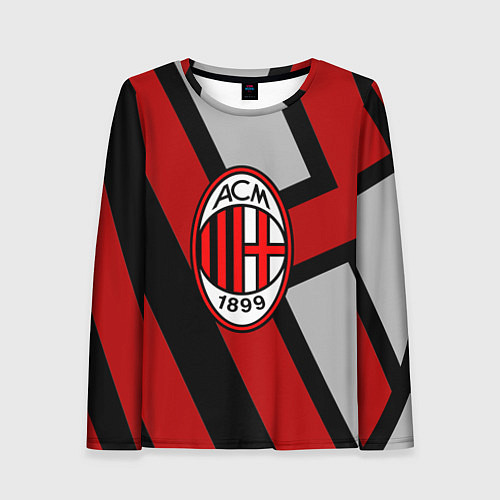 Женский лонгслив Milan FC 1899 / 3D-принт – фото 1