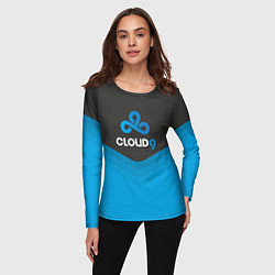 Лонгслив женский Cloud 9 Uniform, цвет: 3D-принт — фото 2