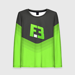 Лонгслив женский FlipSid3 Uniform, цвет: 3D-принт