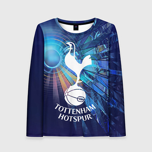 Женский лонгслив Tottenham Hotspur - football club / 3D-принт – фото 1