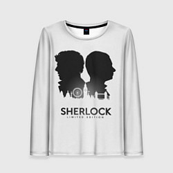 Лонгслив женский Sherlock Edition, цвет: 3D-принт