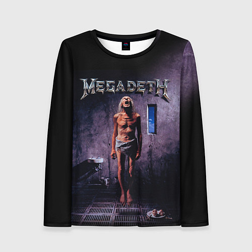 Женский лонгслив Megadeth: Madness / 3D-принт – фото 1
