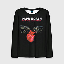 Женский лонгслив Paparoach: Angel heart