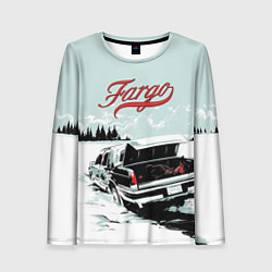 Лонгслив женский Fargo Car, цвет: 3D-принт