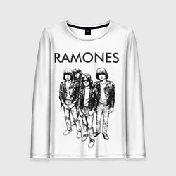 Женский лонгслив Ramones Party