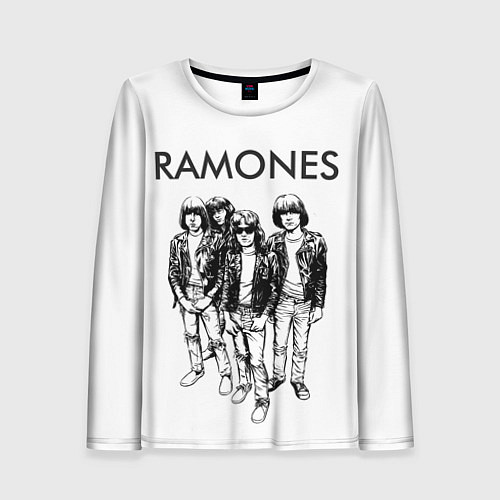 Женский лонгслив Ramones Party / 3D-принт – фото 1