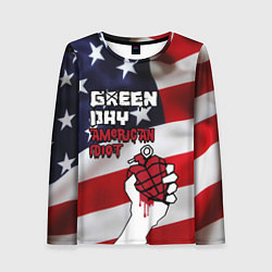 Женский лонгслив Green Day American Idiot