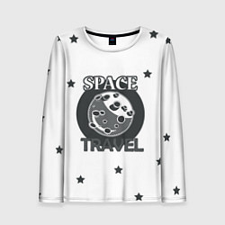 Женский лонгслив Space travel