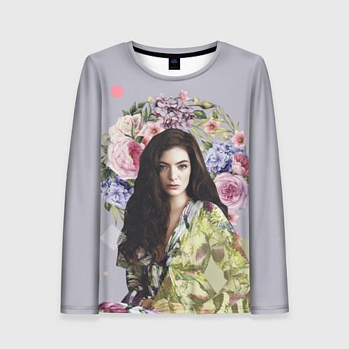 Женский лонгслив Lorde Floral / 3D-принт – фото 1