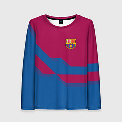 Женский лонгслив Barcelona FC: Blue style