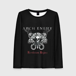 Женский лонгслив Arch Enemy: Revolution Begins