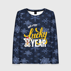 Женский лонгслив Lucky Year