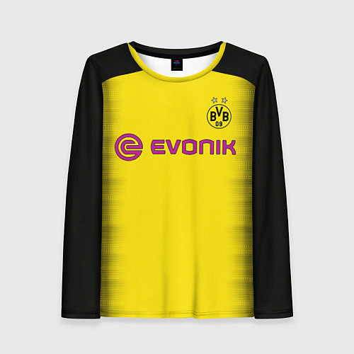 Женский лонгслив BVB FC: Aubameyang Away 17/18 / 3D-принт – фото 1