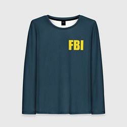 Женский лонгслив FBI