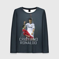 Женский лонгслив Christiano Ronaldo