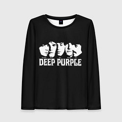 Лонгслив женский Deep Purple, цвет: 3D-принт