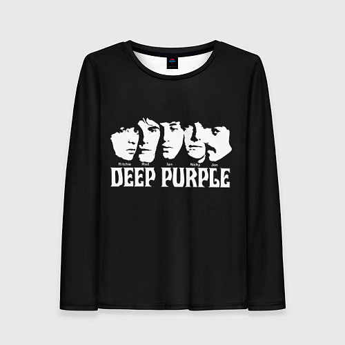 Женский лонгслив Deep Purple / 3D-принт – фото 1
