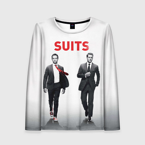 Женский лонгслив Suits / 3D-принт – фото 1