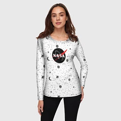 Лонгслив женский NASA: Moonlight, цвет: 3D-принт — фото 2