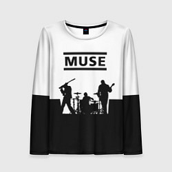 Женский лонгслив Muse B&W