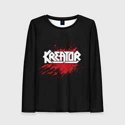 Женский лонгслив Kreator: Blood