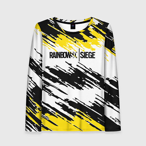 Женский лонгслив Rainbow Six Siege: Yellow / 3D-принт – фото 1