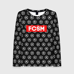 Лонгслив женский FCSM Supreme, цвет: 3D-принт