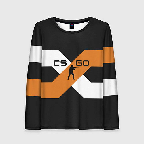 Женский лонгслив CS:GO X / 3D-принт – фото 1