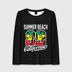 Женский лонгслив Summer Beach 89